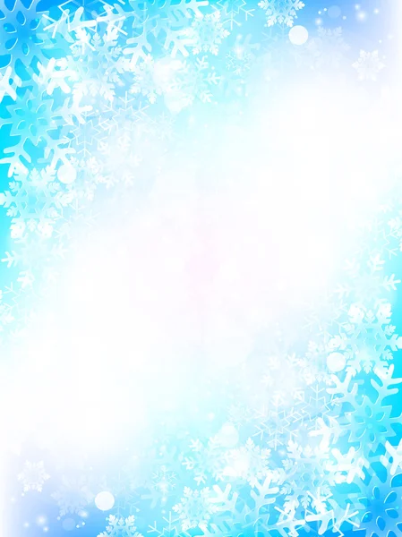 Christmas snow background 　 — Stock Vector